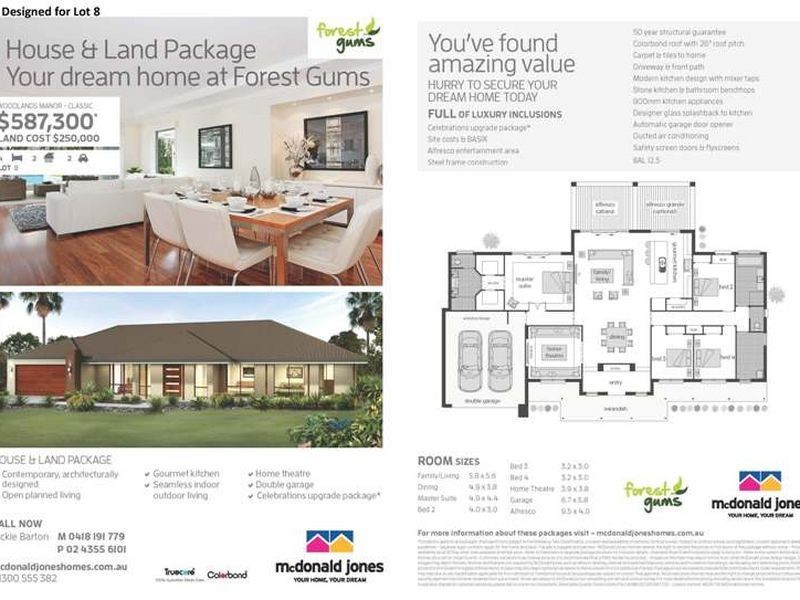 Lot 2 – 16 Forest Gums Estate Woodlands Drive, Weston NSW 2326