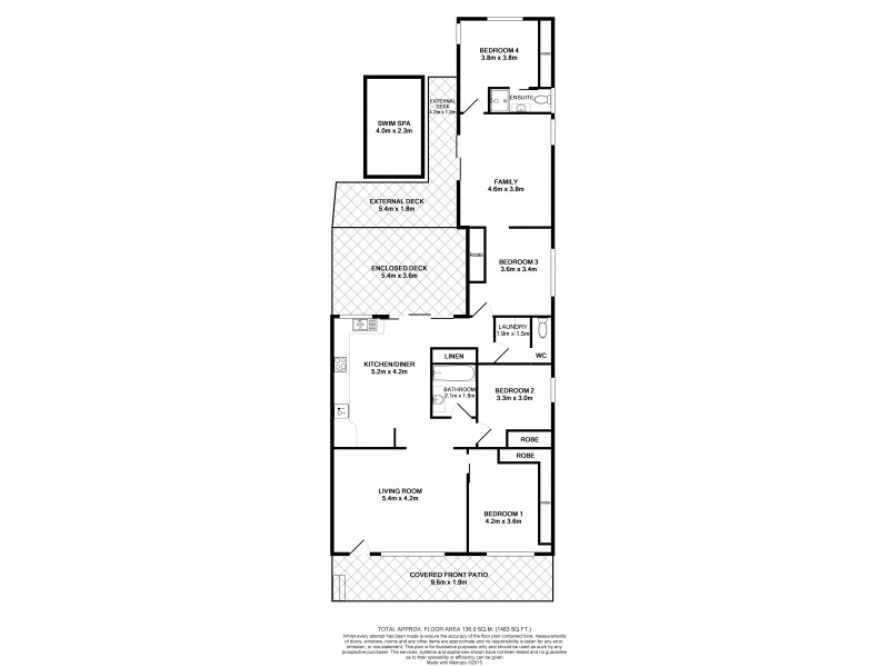 15 George Street, Swansea NSW 2281 Floorplan