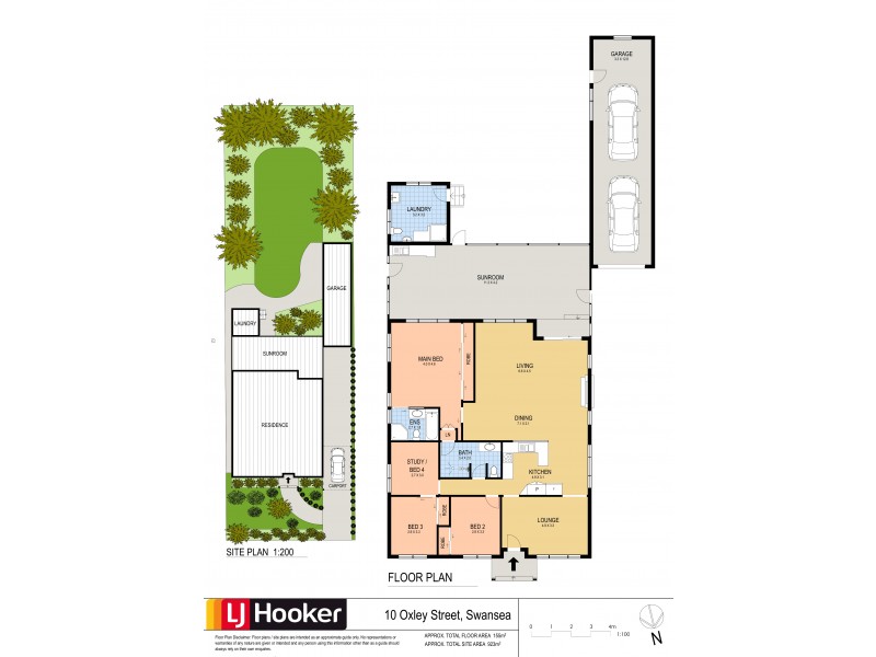 10 Oxley Street, Swansea NSW 2281 Floorplan