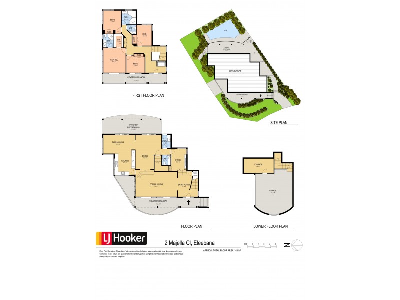 2 Majella Close, Eleebana NSW 2282 Floorplan