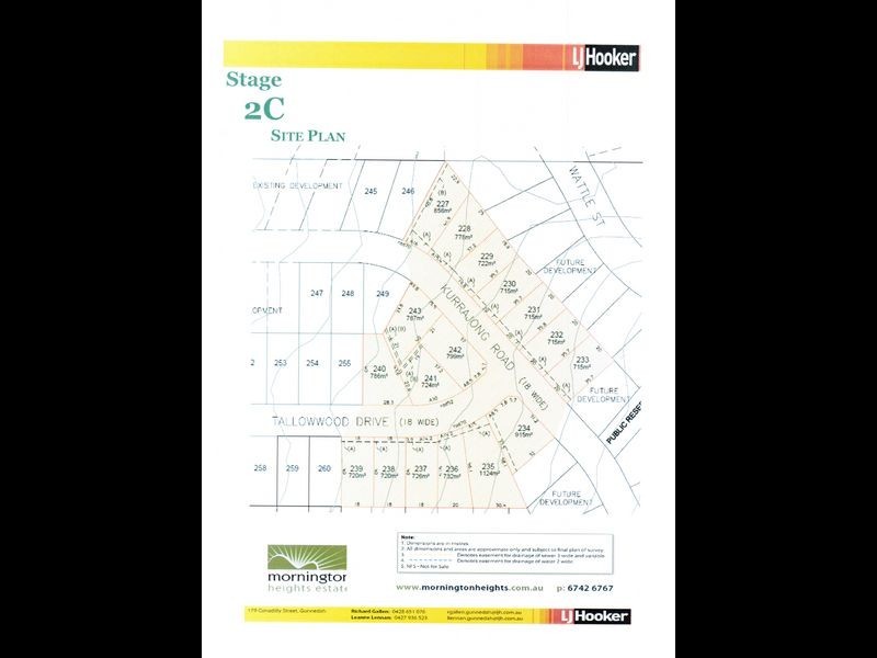 Lot 242 TALLOWWOOD DRIVE, Gunnedah NSW 2380