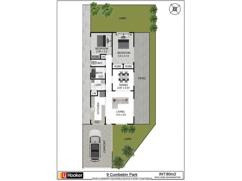 9 Cumbebin Park, Byron Bay NSW 2481 Floorplan