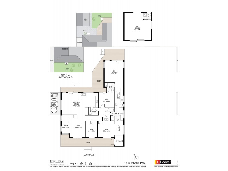 1a Cumbebin Park, Byron Bay NSW 2481 Floorplan
