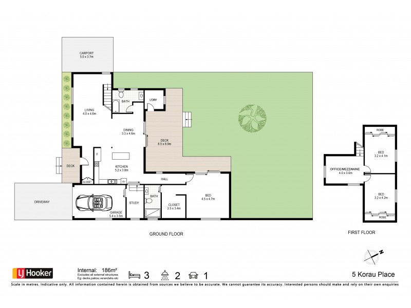5 Korau Place, Suffolk Park NSW 2481 Floorplan