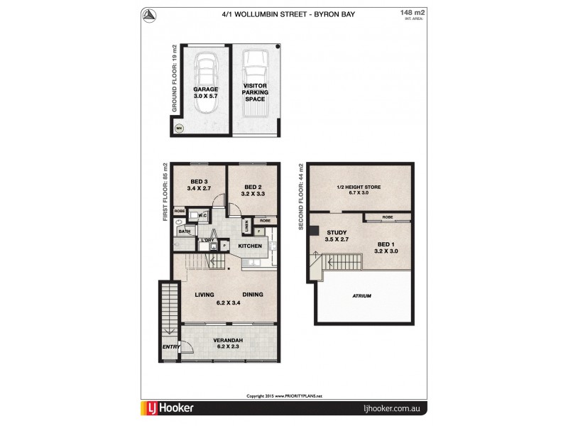 4/1 Wollumbin Street, Byron Bay NSW 2481 Floorplan