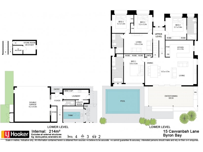 15 Cavvanbah Lane, Byron Bay NSW 2481 Floorplan