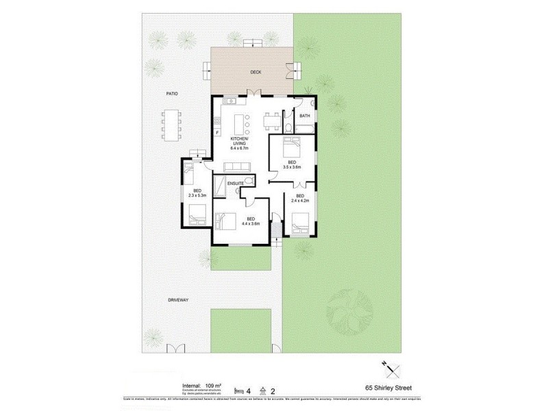 65 Shirley Street, Byron Bay NSW 2481 Floorplan