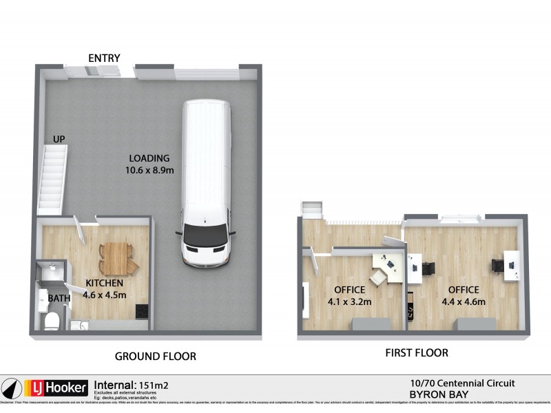 10/70 Centennial Circuit, Byron Bay NSW 2481 Floorplan