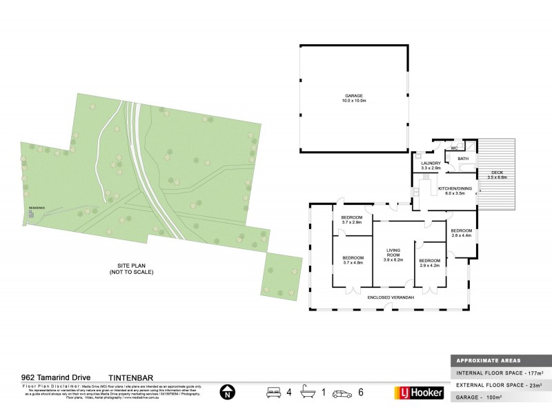 962 Tamarind Drive, Tintenbar NSW 2478 Floorplan
