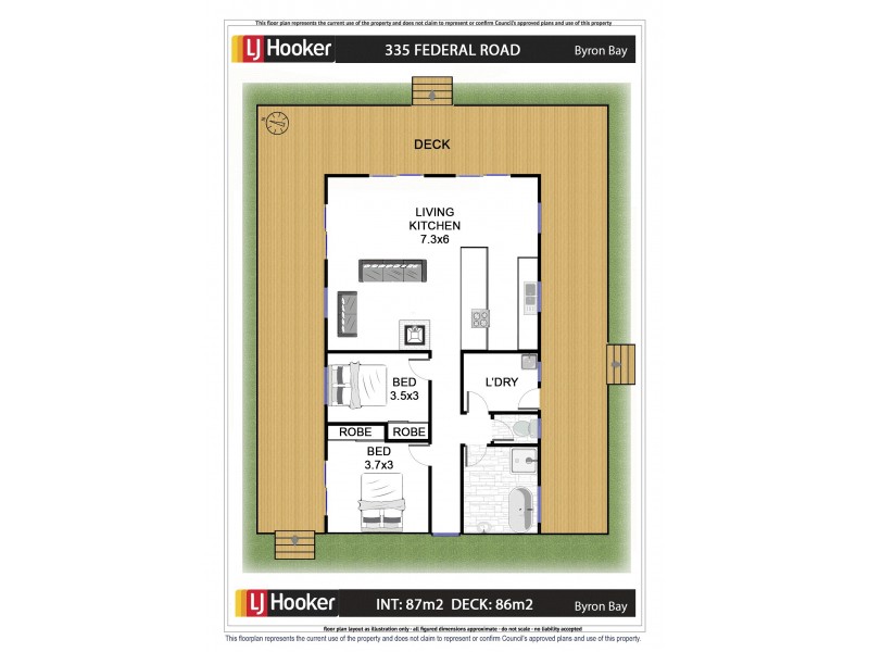 335 Federal Drive, Federal NSW 2480 Floorplan