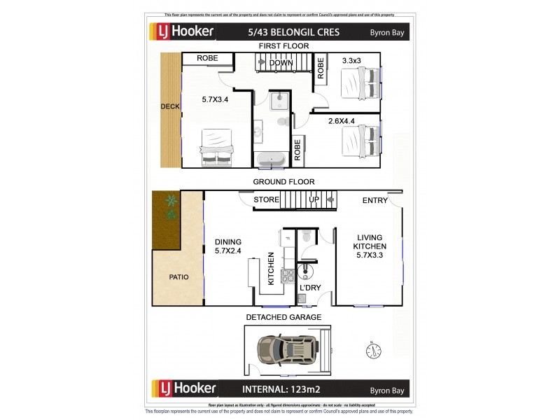 5/43 Belongil Crescent, Byron Bay NSW 2481 Floorplan