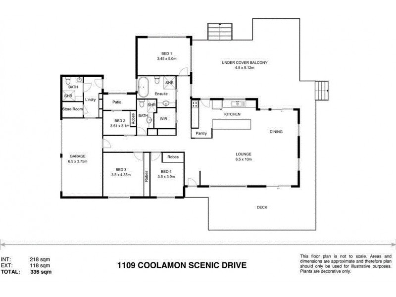 1109 Coolamon Scenic Drive, Goonengerry NSW 2482 Floorplan