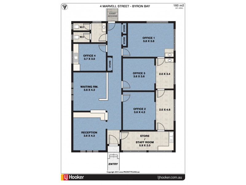 4 Marvell Street, Byron Bay NSW 2481 Floorplan