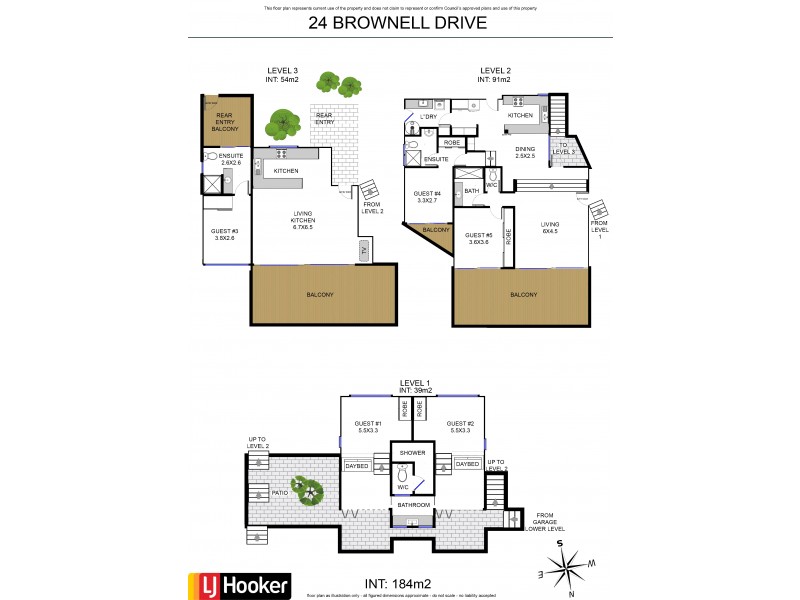 24 Brownell Drive, Byron Bay NSW 2481 Floorplan