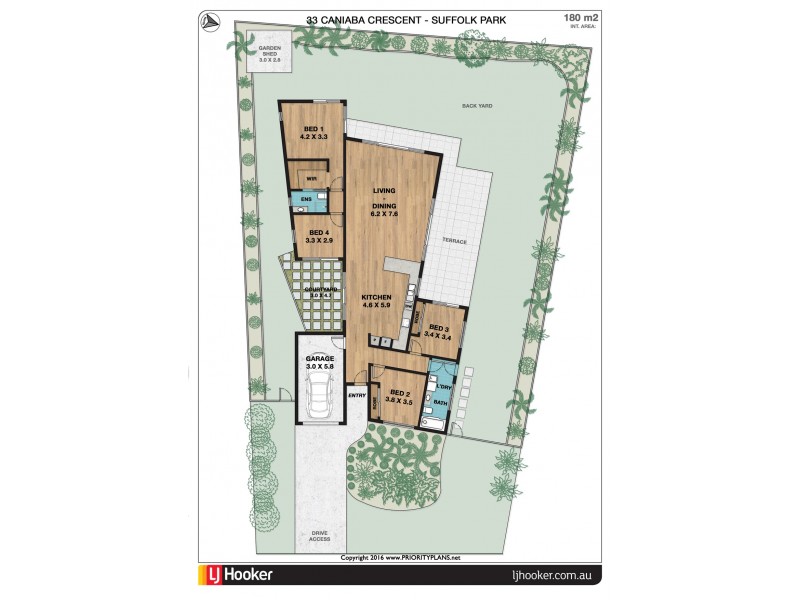 33 Caniaba Crescent, Suffolk Park NSW 2481 Floorplan