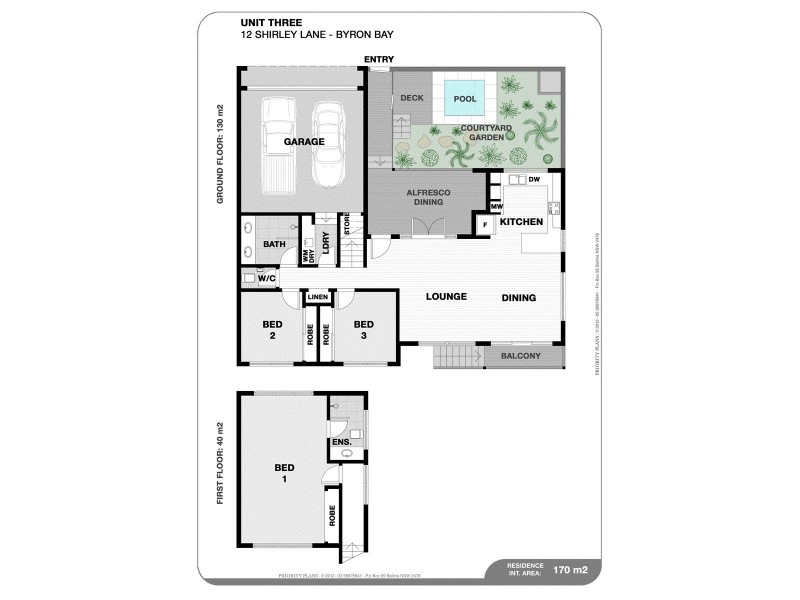 Apartment 3/12 Shirley Lane, Byron Bay NSW 2481 Floorplan
