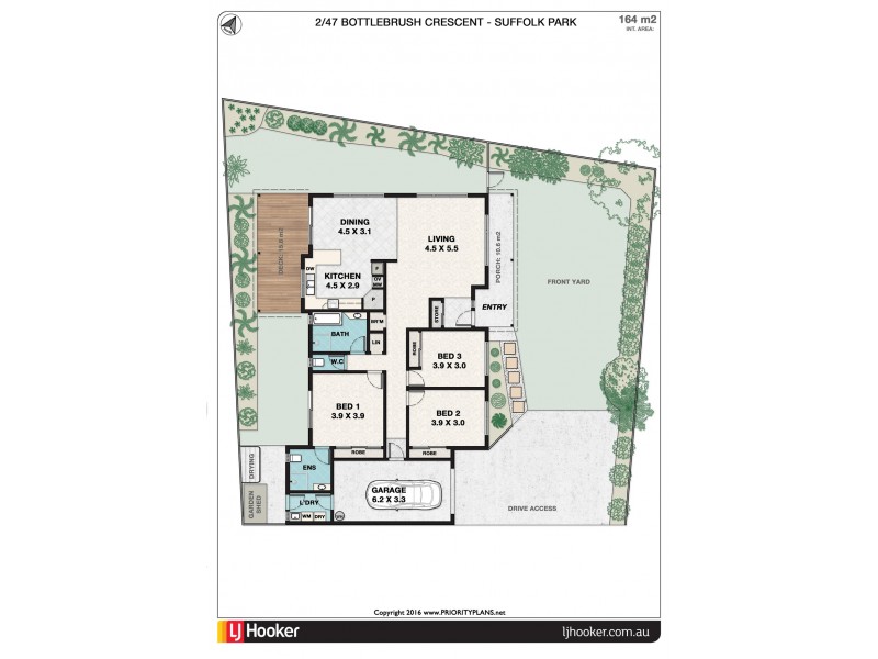 2/47 Bottlebrush Crescent, Suffolk Park NSW 2481 Floorplan