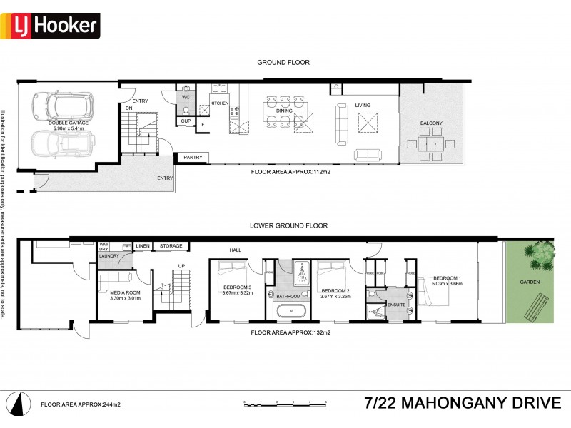 Unit 7/22 Mahogany Drive, Byron Bay NSW 2481 Floorplan