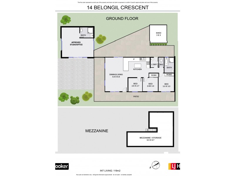 14 Belongil Crescent, Byron Bay NSW 2481 Floorplan