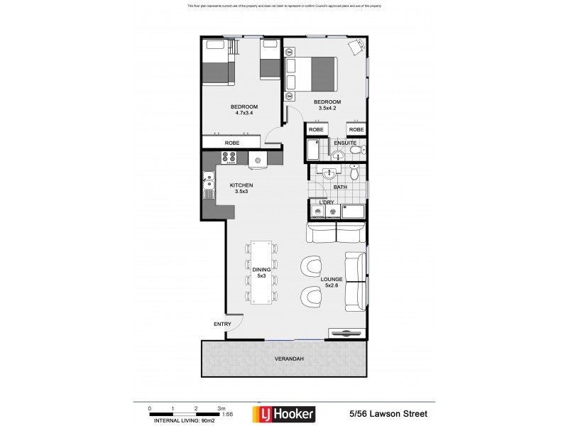 Unit 5/56 Lawson Street, Byron Bay NSW 2481 Floorplan