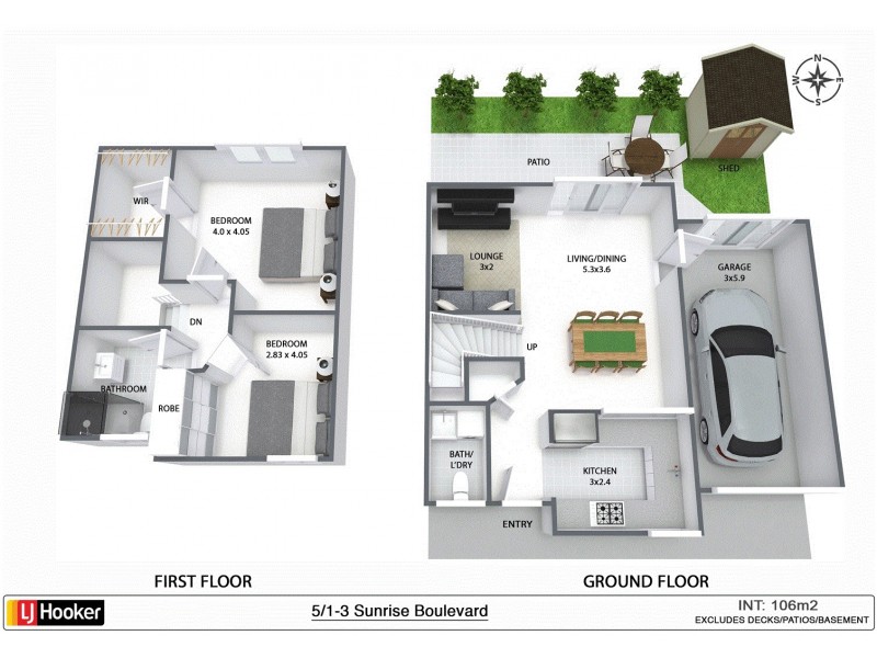 5/1-3 Sunrise Boulevard, Byron Bay NSW 2481 Floorplan