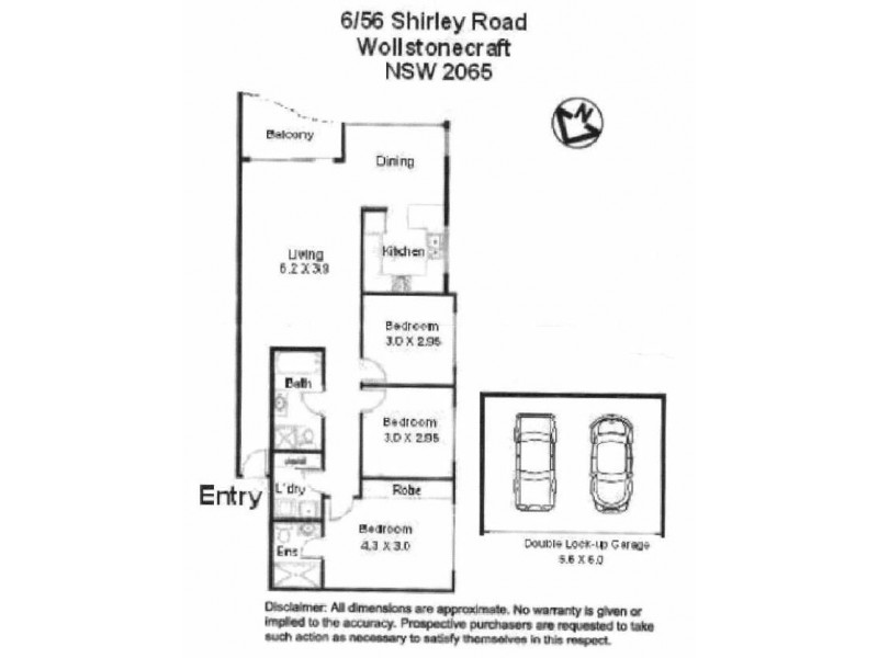 6/56 Shirley Road, Wollstonecraft NSW 2065
