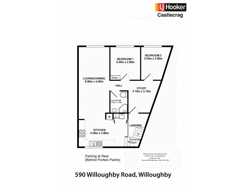 590 Willoughby Road, Willoughby NSW 2068 Floorplan