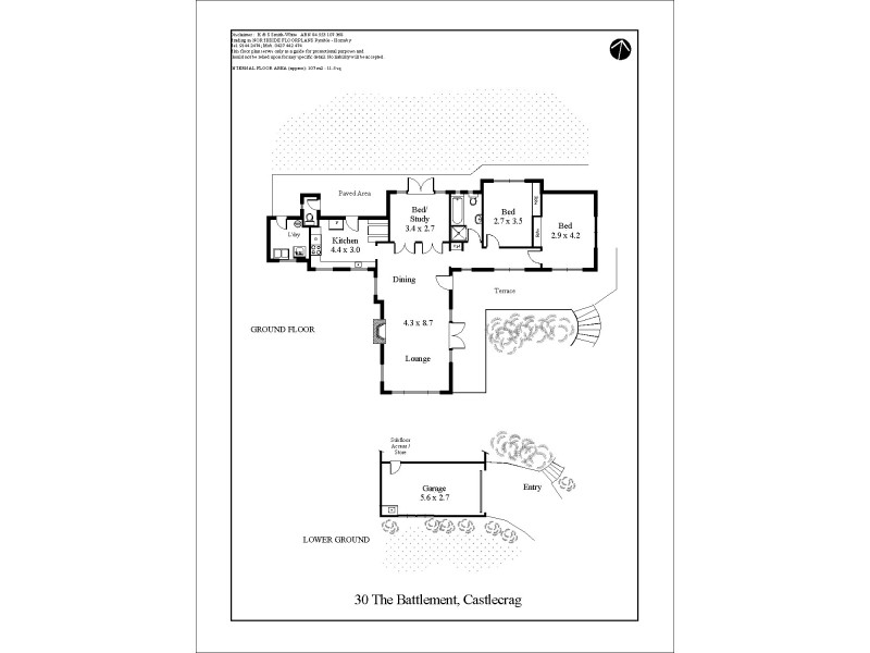 30 The Battlement, Castlecrag NSW 2068 Floorplan