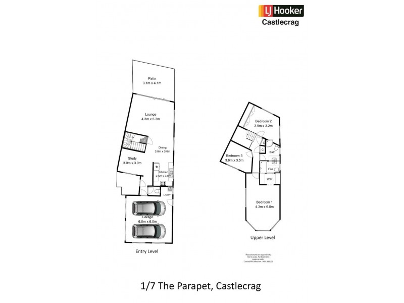 1/7 The Parapet, Castlecrag NSW 2068 Floorplan