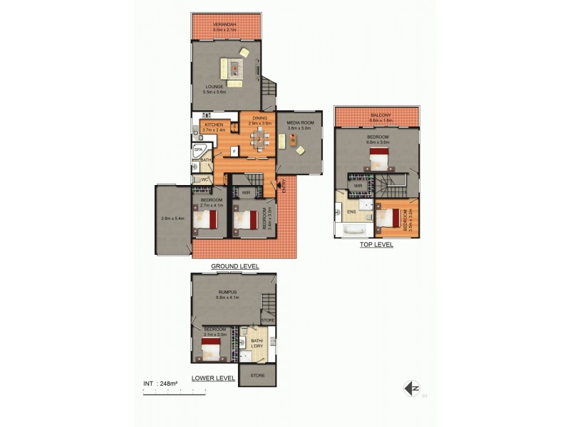 25 Raeburn Avenue, Castlecrag NSW 2068 Floorplan