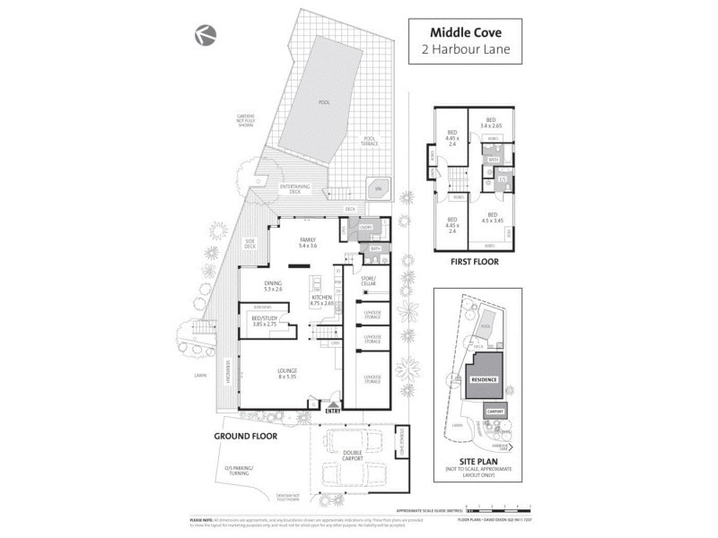 2 Harbour Lane, Middle Cove NSW 2068 Floorplan