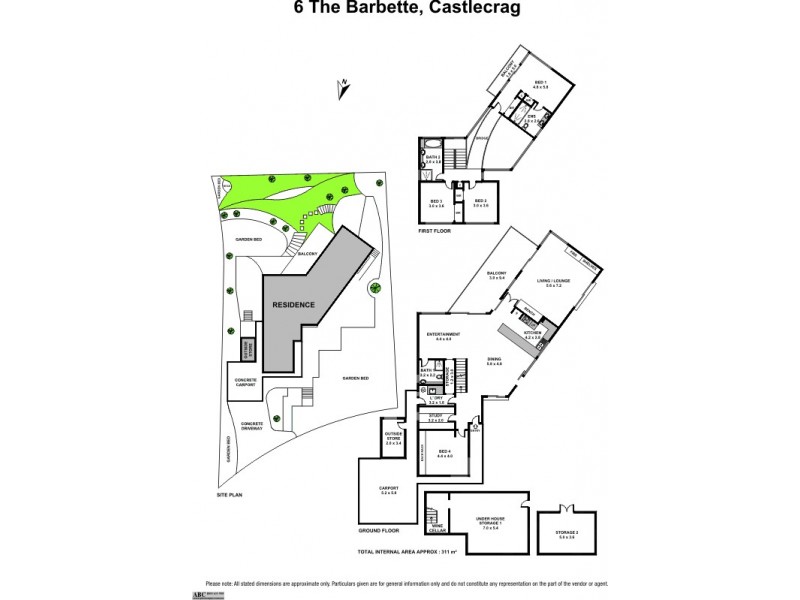 6 The Barbette, Castlecrag NSW 2068 Floorplan