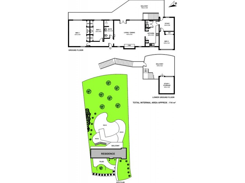 13 The Scarp, Castlecrag NSW 2068 Floorplan