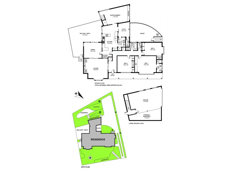 5 Mannerim Place, Castle Cove NSW 2069 Floorplan