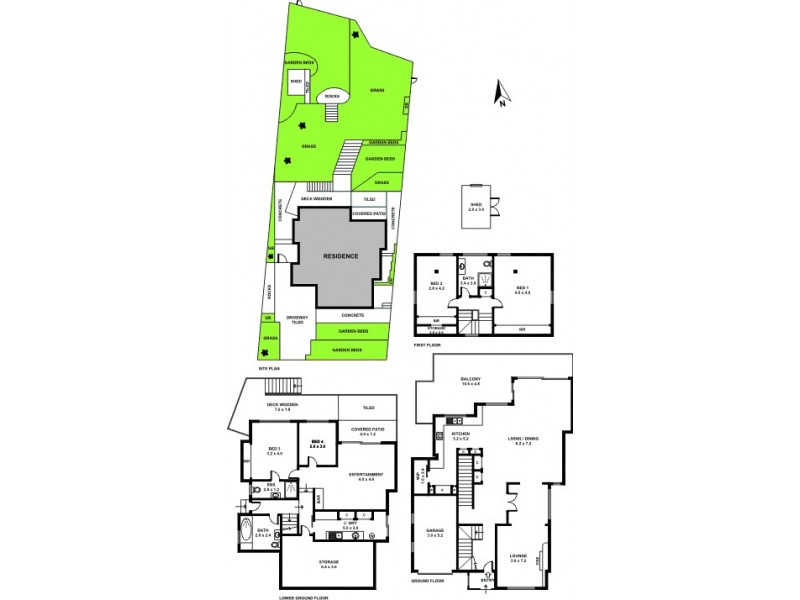 47 Sunnyside Crescent, Castlecrag NSW 2068 Floorplan