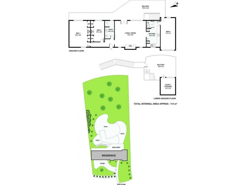 13 The Scarp, Castlecrag NSW 2068 Floorplan