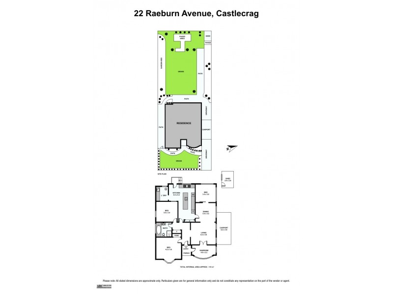 22 Raeburn Avenue, Castlecrag NSW 2068 Floorplan