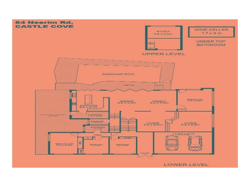 84 Neerim Road, Castle Cove NSW 2069 Floorplan