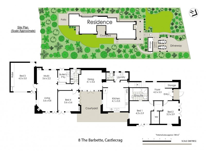 8 The Barbette, Castlecrag NSW 2068 Floorplan