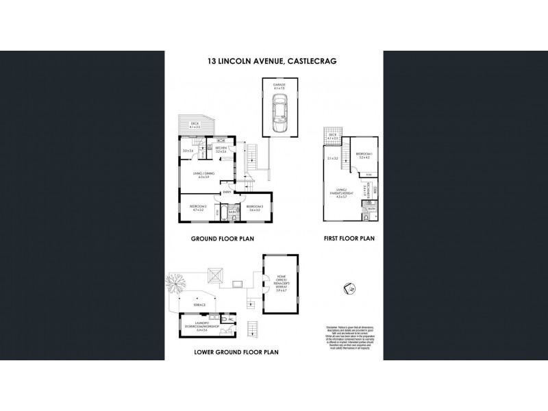 13 Lincoln Avenue, Castlecrag NSW 2068 Floorplan