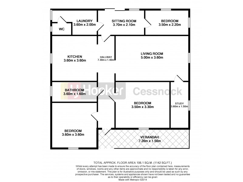 53 Maitland Street, Abermain NSW 2326 Floorplan