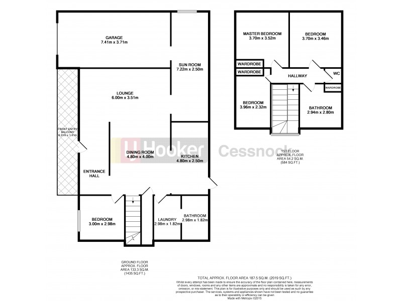 1 Burnett St, Cessnock NSW 2325 Floorplan