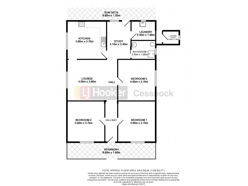 87 Melbourne Street, Abermain NSW 2326 Floorplan