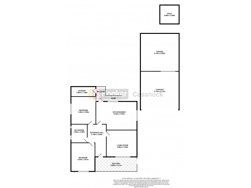 8 Greta Street, Aberdare NSW 2325 Floorplan