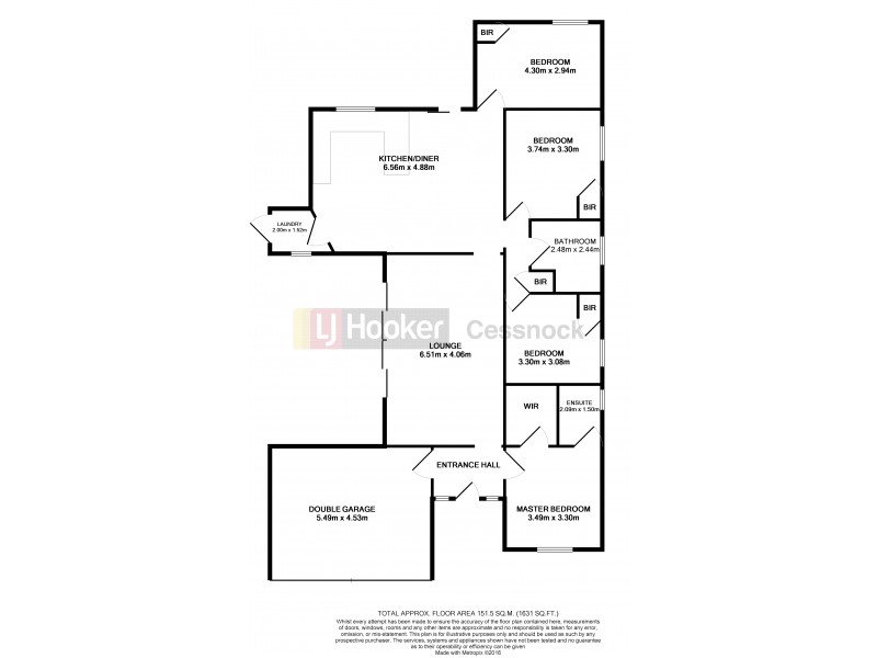 18 Cabernet Grove, Cessnock NSW 2325 Floorplan