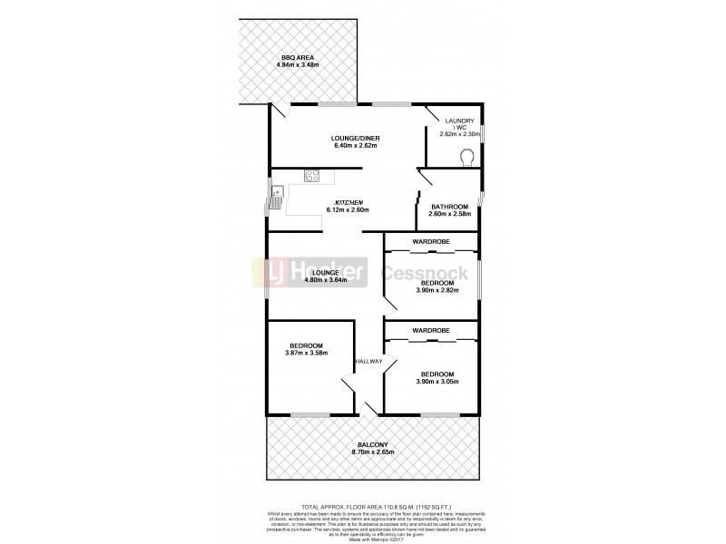 61 Church Street, Cessnock NSW 2325 Floorplan
