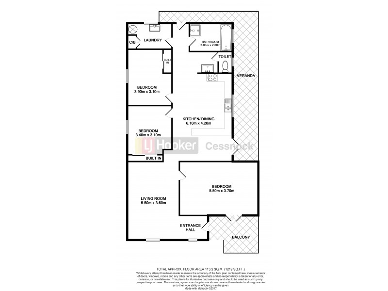 3 Mayfield Street, Cessnock NSW 2325 Floorplan