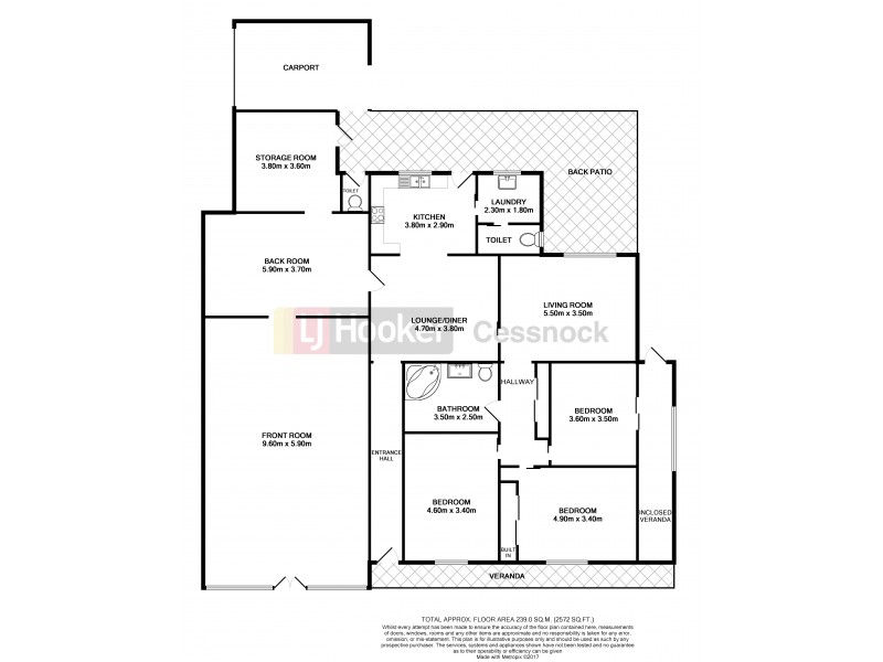 420 Wollombi Road, Bellbird NSW 2325 Floorplan