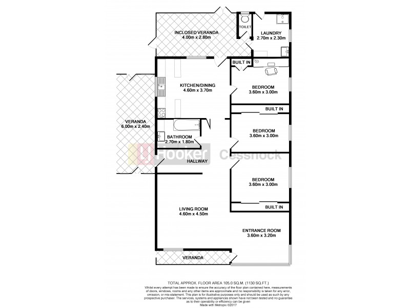 45 Tamworth Street, Abermain NSW 2326 Floorplan