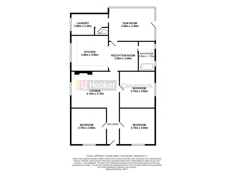 55 Hickey Street, Cessnock NSW 2325 Floorplan